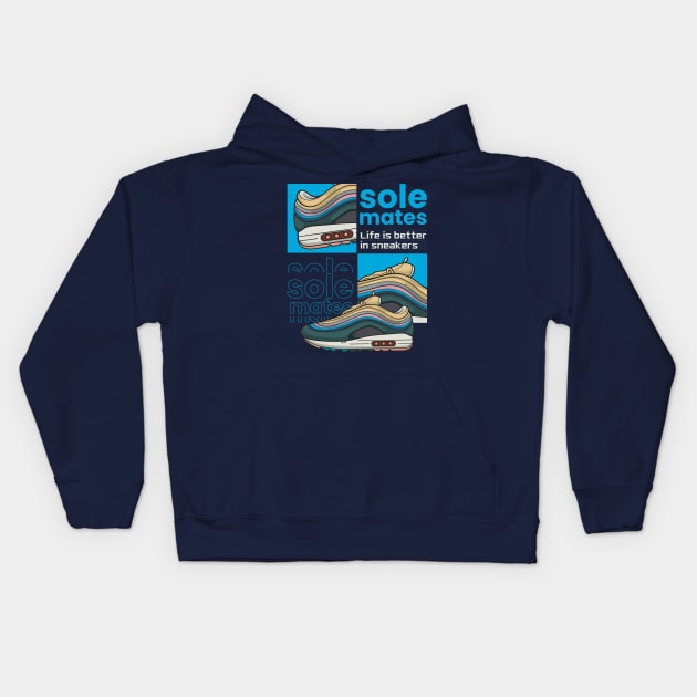 Wotherspoon Sneaker Kids Hoodie by milatees